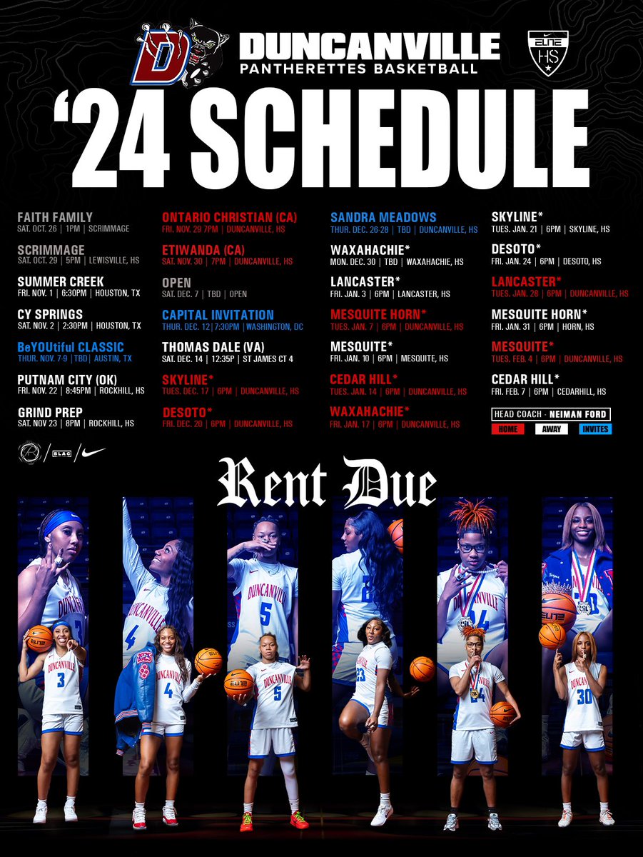 Duncanville Pantherettes 🏀 tweet media