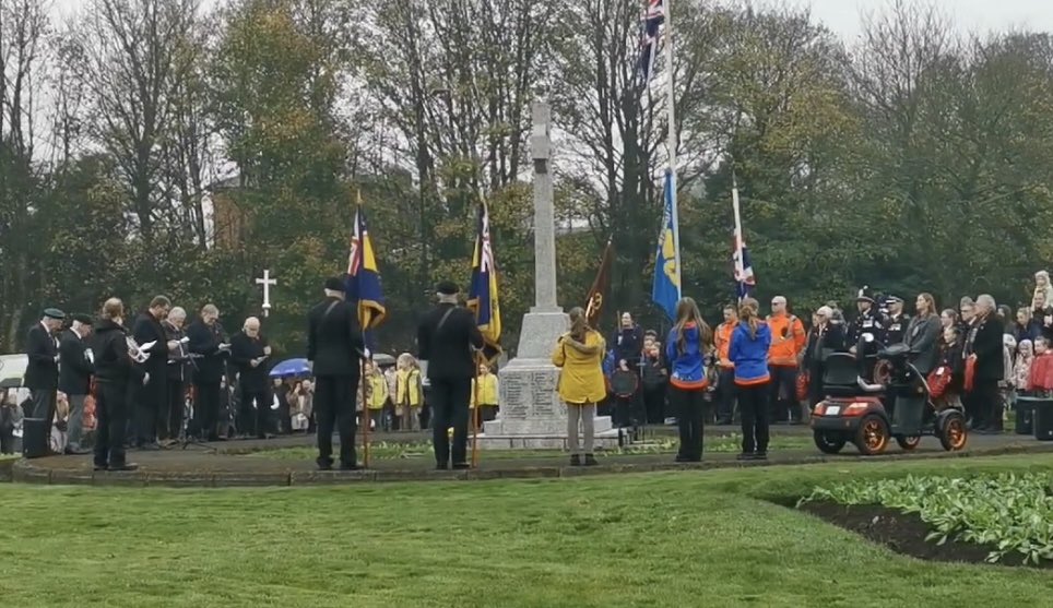 Cllr Laura Flynn (@cllrlauraflynn) on Twitter photo Proud to parade and lay wreaths at Remembrance services in #Aspull and #NewSprings today.
Wonderful to see so many from the community attending 🙏
Thanks to everyone involved in organising, <a href="/OldHallBrass/">Old Hall Brass</a> for the music and <a href="/Aspullrfc/">Aspull RFC</a> for stewarding.
#WeWillRememberThem Proud to parade and lay wreaths at Remembrance services in #Aspull and #NewSprings today.
Wonderful to see so many from the community attending 🙏
Thanks to everyone involved in organising, <a href="/OldHallBrass/">Old Hall Brass</a> for the music and <a href="/Aspullrfc/">Aspull RFC</a> for stewarding.
#WeWillRememberThem