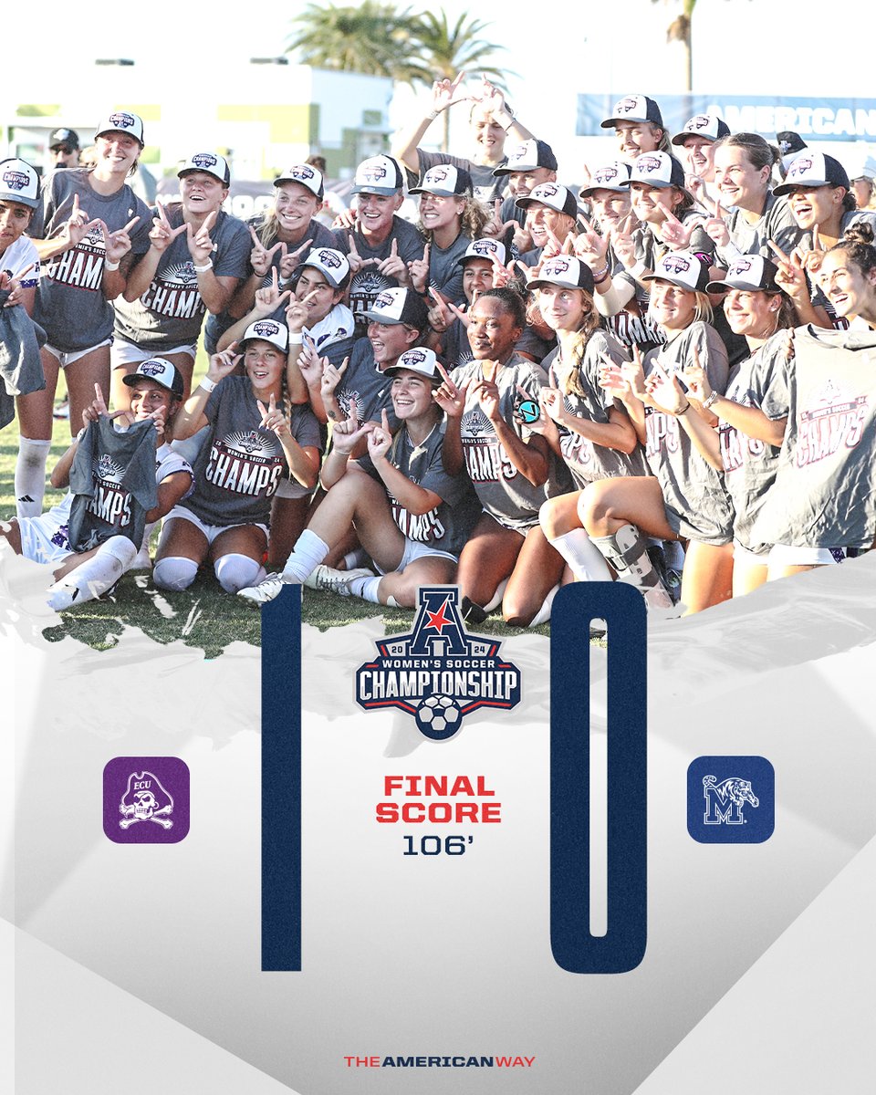 CHAMPIONSHIP DUB🏴‍☠️🏆

#AmericanWay x #AmericanWSOC