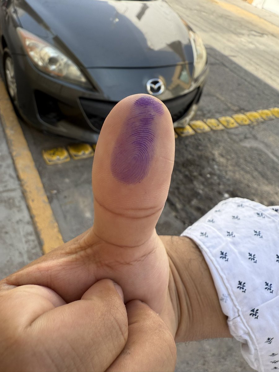Listo mi voto para elegir a nuestra nueva dirigencia del partido <a href="/AccionNacional/">Acción Nacional</a> 
¡Que viva la democracia! ¡Que viva México!

#ElecciónPAN2024 #México #Guanajuato #Salamanca #Democracia #PAN