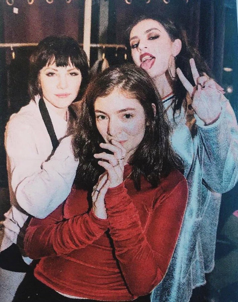 charli xcx, lorde and carly rae jepsen