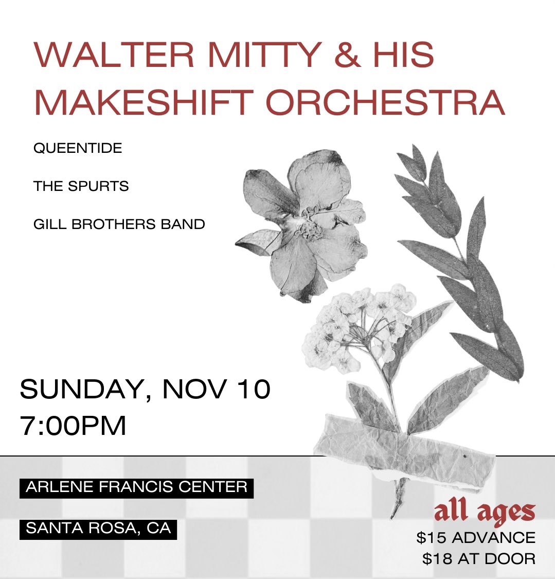 playing in Santa Rosa tonight! they say it’s a special feeling to raise your child in the town you grew up in. i will never know the feeling! come out tonight!