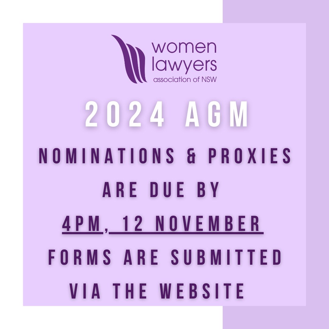 📣 AGM REMINDER 📣

NOMINATIONS &amp; PROXY forms are due TOMORROW by 4pm. 

AGM forms are on our website under the AGM tab. You have to be logged in to your account and a current member (this does not apply to our life members).