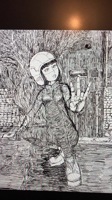 おはようございます。
どうなるかわからないのが、おもしろいですよね。#イラスト #絵描き 