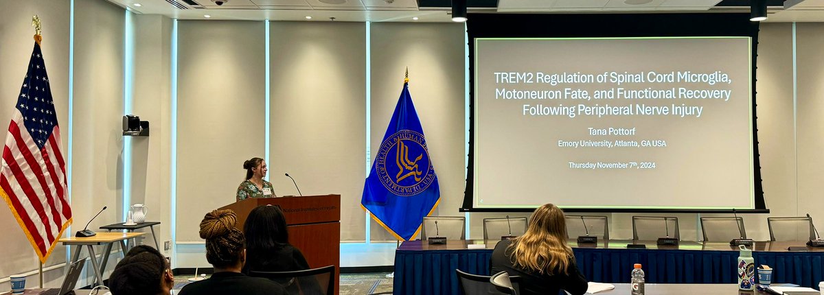 Beautiful weather to visit Bethesda, talk science, and be a recipient of the 2024 Outstanding Scholar in Neuroscience Award Program #OSNAP #osnap2024 <a href="/NIH_NINDS/">NINDS</a> <a href="/NIH/">NIH</a> <a href="/ncats_nih_gov/">NCATS</a>