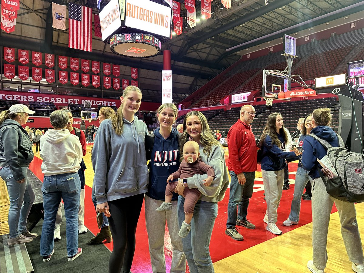 We had a great time cheering on alum <a href="/Allison3Cannon/">Allison Cannon</a> against Rutgers! She showed out being the second leading scorer of the game with 12 points. We are so proud of you 👏🏻🤍💙