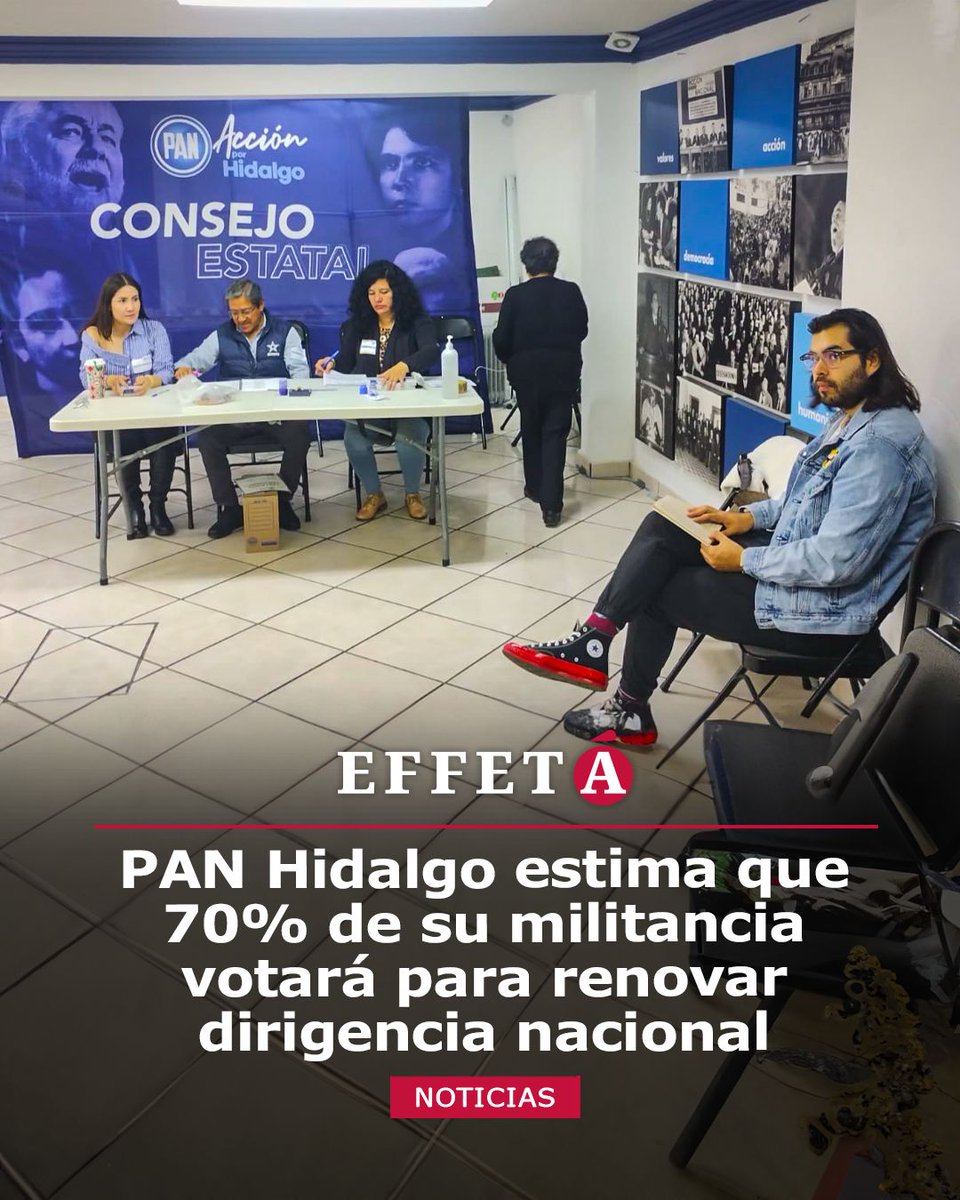 effetainfo's tweet image. 🔵 El @PANHGO pidió en comodato, al @IEEHidalgo, 36 urnas e igual número de mamparas para llevar a cabo su elección interna de la dirigencia nacional.

Sigue leyendo ⬇️
effeta.info/?p=158323

#PANHidalgo #ElecciónInterna #IEEH #DirigenciaNacional