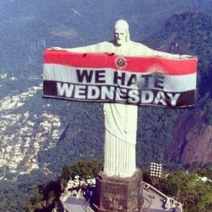 BrettBrookes's tweet image. Even Gary Barlows son hates Wednesday