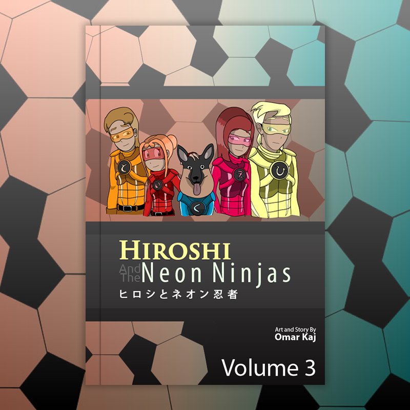 HiroshiComics's tweet photo. For fans of physical comics, "Hiroshi and the Neon Ninjas" is available on Amazon for $5.99 per comic. Kindle version is going for $3.99 each: https://t.co/Y7UD5xhboA

#illustration #artwork #Amazon #AmazonKindle #Kindle #books #GlobalComicx #Tapas #Webtoon #webcomics #comics https://t.co/w4CYJ1xNYt