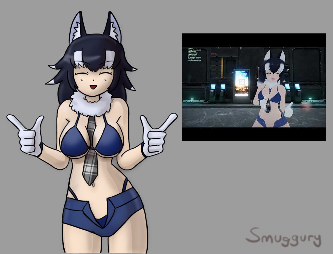 smuggury's tweet photo. @YogurtCap's Gray Wolf https://t.co/NMldEqsYKH