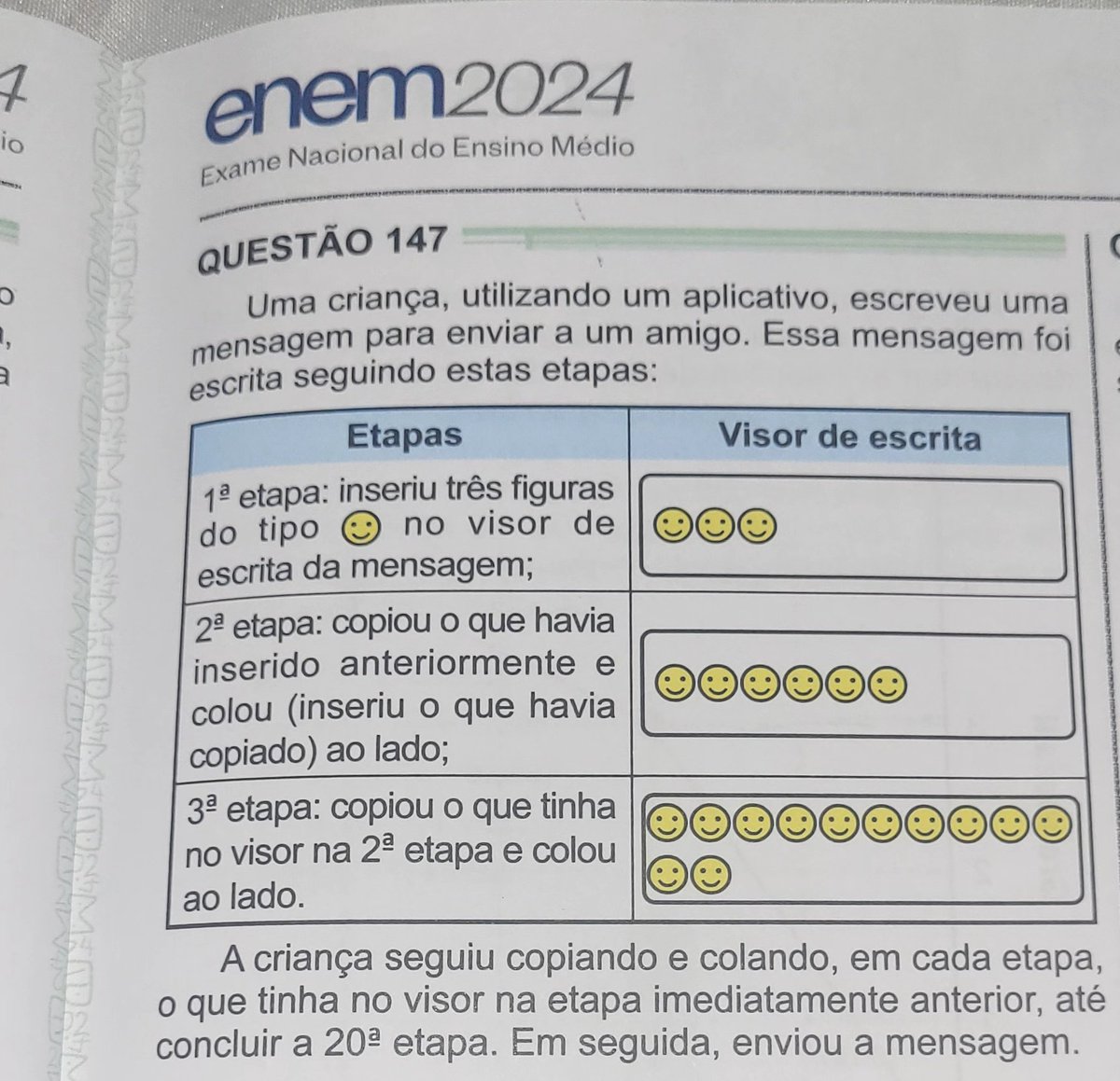Jhoncmxs's tweet image. Agora eu apoio criança não ter celular, criança maldita essa
#enem2024