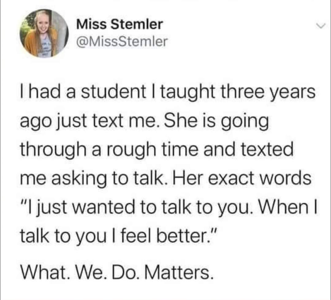 Powerful. 🧡