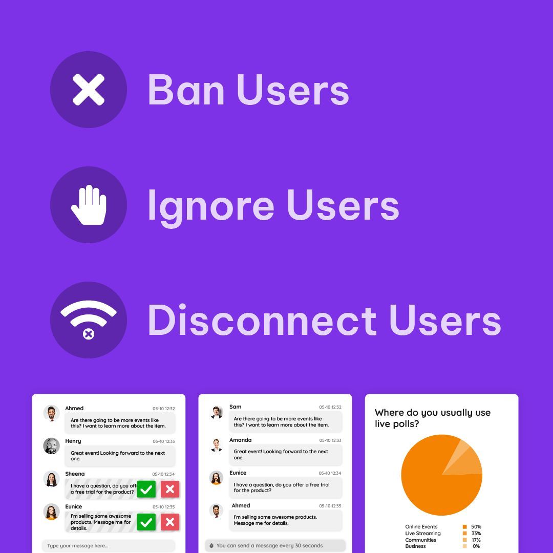 RumbleTalk's tweet image. If someone&apos;s bothering the chat session about an unnecessary topic, you can use the &quot;ignore&quot; button so private messages won&apos;t pop-up. 

rumbletalk.com/blog/index.php… 

#chatsafety #chatmoderation #adminrights #onlinechat