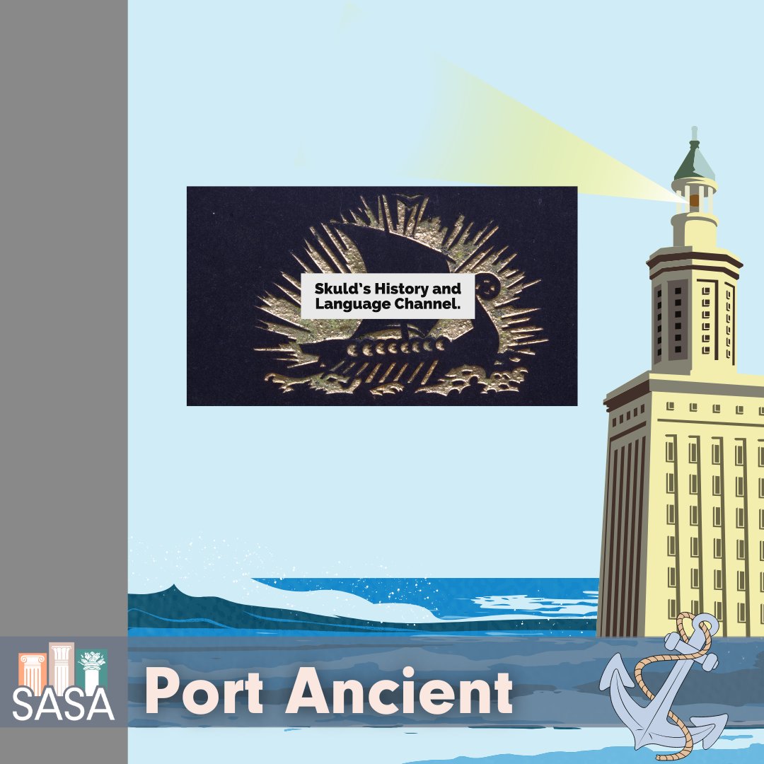 📣SASA is proud to announce a new partnership with a great project related to ancient studies on Port Ancient ⛵️

🎉 Shield of Skuld

⚓️ @irinaskuld on Instagram and Youtube

#Education #NorseMythology