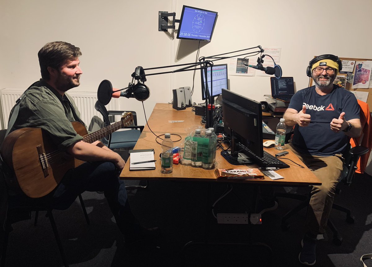 Folky Owls Artists (@folkyowls) on Twitter photo Last Thursday <a href="/DMitchell_Music/">David Mitchell</a> was in the studio of <a href="/radiowinch/">Radio Winchcombe</a> being interviewed by Kevin for the Folk Collective show!
If you missed it live you can listen to a repeat of the show - radiowinchcombe.co.uk
#radio #interview #music #folkcollective #radioshow #folkmusic #folk Last Thursday <a href="/DMitchell_Music/">David Mitchell</a> was in the studio of <a href="/radiowinch/">Radio Winchcombe</a> being interviewed by Kevin for the Folk Collective show!
If you missed it live you can listen to a repeat of the show - radiowinchcombe.co.uk
#radio #interview #music #folkcollective #radioshow #folkmusic #folk
