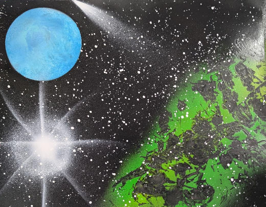 PouncerD's tweet photo. Think I will stop doing bright stars till I get better, first time doing a Nebula @xCaliGrrlx https://t.co/H7voqtwVR4