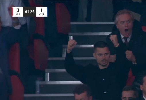 WEIGL NA LUZ A VIBRAR PELO BENFICA!
