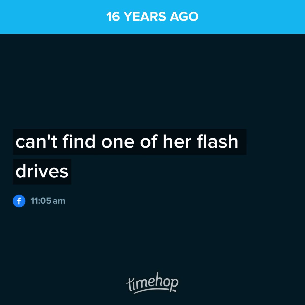burchama's tweet photo. Grad school problems 😂 I probably would have benefited from cloud storage instead of I believe it was four flash drives. https://t.co/abUgrJWTic
