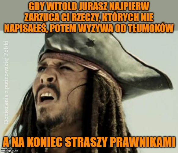 PutinizmPolski's tweet photo. 👉Kochani, mam dobrą wiadomość. Otóż redaktor Witold Jurasz z Onetu odniósł sięę do mojego tekstu, w którym zajmowałem się manipulacjami, jakich według mnie dopuścił się w swoich dwóch artykułach poświęconych komisji ds. rosyjskich wpływów. Tym samym redaktor Jurasz wszedł ze mną w dialog, co bardzo doceniam. Żyjemy w czasach informacyjnych baniek i ekstremalnej polaryzacji politycznej, która na wielu polach zabija dyskusję. Dlatego każda próba podjęcia dialogu jest wskazana i cenna. Ponieważ mój poprzedni tekst był dość długi i doprawiony pewną porcją sarkazmu i złośliwostek, nieuważnemu czytelnikowi mogły umknąć główne tezy. Dlatego poniżej wypiszę je w punktach, po czym również w punktach wypiszę główne odpowiedzi redaktora Jurasza. W ten sposób chciałbym uwydatnić strukturę dialogu.

👉Poniżej skrót z moich tez. Każdy może to sobie zweryfikować w moim poście z zeszłego tygodnia. Otóż stwierdzam w nim, że:
1. Redaktor Jurasz sam postawił w tekście tezę, że komisja zajmuje się tylko oceną PiS, po czym zaczął ją rozliczać z tejże oceny. Rozliczał zatem komisję z czegoś, czym ta komisja zajmuje się tylko w jego tekście. Nie odniósł się słowem do istotnych okoliczności, takich jak:
- fakt, że całe pole obronności, które poruszono na konferencji, to tylko jedno z czterech pól, którymi zajmuje się komisja
- że jeszcze w listopadzie ma ukazać się raport o dezinformacji
- że generał Stróżyk ocenił postęp prac komisji na mniej niż 20%
- że większość ustaleń komisji jest tajna
2. Że w ramach tegoż rozliczania komisji redaktor Jurasz dokonał manipulacji chronologicznej, twierdząc, że skoro rząd PiS w 2022 roku jednoznacznie stanął po stronie Ukrainy i dał jej sprzęt, w jakiś sposób unieważnia to wszelkie oskarżenia wobec Macierewicza, dotyczące lat 2005-2007 i 2015-2018.
3. Redaktor Jurasz obala argument, którego nikt na tej konferencji nie postawił, tj., że PiS, calusieńki PiS, to jakaś ruska agentura.
4. Nawet jeśli uznać, że poświęcenie większości uwagi Macierewiczowi jest aktem politycznym pod publiczkę, to jednak ilość dziwnych “przypadków” wokół Macierewicza jest tak duża, a stanowiska, które piastował tak ważne, że nie widzę nic niezwykłego w tym, że nim zajęto się w pierwszej kolejności.
5. Powyższy punkt można rozszerzyć o tezę/pytanie, którego nie stawiam explicite, ale jest tam jego sens: czy redaktor Jurasz uważa za dziwne, że komisja zajęła się człowiekiem, który w badanym okresie:
- zniszczył wojskowy wywiad i kontrwywiad (WSI) w sposób chyba daleki od pożądanego
- opublikował tajne dane tychże służb
- kierując likwidacją tychże służb wpuścił do zajmujących się tym komisji przynajmniej jednego szpiega (Tomasz L.) oraz aktywnego publicystę prorosyjskiego (Leszek Sykulski - był wtedy bardzo młody, ale wbrew obiegowej opinii nie publikuje rosyjskiej propagandy od 2022, tylko najpóźniej od roku 2010)
- dopuścił do raportu z ich likwidacji Rosjankę z przeszłością w kontrolowanej przez radzieckie służby agencji Intourist
- przetłumaczył ów raport, rękami wspomnianej Rosjanki, tylko na rosyjski, po czym raport ten wyciekł w rosyjskiej sieci
- zrobił wiceministrem obrony narodowej współpracownika byłego prezesa polskiej filii rosyjskiego banku, w którego centrali zasiadał przynajmniej jeden były radziecki notabl oraz wysoki oficer służb, a prawdopodobnie także przedstawiciele ogromnej mafii sołncewskiej - tu można dodać, że ów były wiceminister przegrał już w tej sprawie dwa procesy, w tym jeden przed SN
- że w 2007 roku jego ludzie wynieśli ze Służby Kontrwywiadu Wojskowego całą bazę ewidencji operacyjnej i nie wiadomo co z nią przez rok robili
- że w 2015 roku, natychmiast po objęciu MON, zlecił włamanie do Centrum Eksperckiego Kontrwywiadu NATO, efektywnie doprowadzając do upadku tej jednostki
- że kontaktował się z uważanym powszechnie za prorosyjskiego amerykańskim kongresmenem Daną Rohrabacherem
- że przynajmniej dwukrotnie wykorzystał w swojej religii smoleńskiej materiały podrzucone wprost przez Rosjan: chodzi o niesławny film dostarczony przez kierowcę TIR-a do Ostrołęki oraz o ujawnione niedawno przekazanie pendrive’a przez jakiegoś Aleksandra Głaskowa (czego Macierewicz nie zgłosił na czas SKW)
Wszystko to będąc szefem MON, wiceszefem MON, szefem SKW i wiceprezesem rządzącej partii?
6. Porównywanie wywiadu braci Karnowskich z rosyjskim ambasadorem do wywiadów rosyjskich dyplomatów w zagranicznych mediach jest błędne, gdyż tygodnik “Sieci” Karnowskich de facto należy do PiSu.
7. Redaktor Jurasz pominął dość istotny szczegół, że propozycję wywiadu przyniósł do “Sieci” nieznany pośrednik. Co chyba jest ważne w kontekście rosyjskich wpływów.
8. Redaktor Jurasz oddalił zarzut, że PiS spotykał się z fanami Putina z całej Europy tym, że ten sam PiS pomagał Ukrainie, podczas gdy jedno w żaden sposób nie wyklucza drugiego (patrz punkt 1.), bo przecież wiemy, że obie te rzeczy miały miejsce.
9. Redaktor Jurasz twierdzi, że próby obciążenia Macierewicza kontaktami z amerykańskim senatorem Alfonse D’Amato to dowód paranoi Tomasza Piątka. By tego dowieść, nie po raz pierwszy stwierdza, że:
- jedynym dowodem na prorosyjskość D’Amato przedstawionym przez Piątka jest to, że lobbował on na rzecz amerykańskiego koncernu, który kupował podzespoły z Rosji - co jest normalne i nieistotne
- a jedynym dowodem na znajomość D’Amato z Macierewiczem jest, że spotkali się na płaszczyźnie lobbingowej - w czym nie ma niczego niezwykłego, bo Macierewicz był wtedy ministrem obrony narodowej
Tymczasem w rzeczywistości Piątek podaje jeszcze dwie istotne nici łączące Macierewicza i D’Amato (wspólne prezesowanie fundacji i “wymienienie się” asystentem) oraz trzy łączące D’Amato i Rosję (finansowanie senatora przez rosyjskiego oligarchę, współpraca z gościem, w którego banku prano miliardy rosyjskich dolarów oraz znajomość senatora z włoską mafią, która współpracowała z rosyjską). W moim tekście wyraźnie podkreślam, że problem nie polega na tym, że Jurasz się z tymi argumentami nie zgadza (sam piszę, że argument z oligarchy jest łatwy do podważenia), tylko na tym, że udaje, że nie zostały one postawione. Stwierdzam także, że redaktor Jurasz zna te argumenty, zatem świadomie je zignorował, co nazywam manipulacją.
10. Redaktor Jurasz twierdząc, że generałowi Stróżykowi “udzieliła się paranoja Piątka”, w istocie buduje teorię spiskową, wedle której wszyscy członkowie komisji, premier, rząd i media są skutecznie ogłupieni przez jednego (i widocznie bardzo zapracowanego) Tomasza Piątka.
11. Zrównywanie tego co PiS robił ze służbami z tym, że obecny rząd oskarża o coś Tomasza Szatkowskiego jest błędne - to są rzeczy o zupełnie innej skali i wadze.
12. “Problem” z Szatkowskim polega na tym, że założył pewien think-tank razem ze wspomnianym wyżej byłym wiceministrem. Jurasz 8 czy 9 lat temu miał przelotny kontakt z tymże think tankiem, później opublikowano na jego temat sporo treści, więc dziś powinien być świadomy, co się zarzuca Szatkowskiemu.
13. Argument Jurasza, że obecna ekipa powinna się tłumaczyć z tego czemu nie wywala ze służb wszystkich, którzy za PiS robili kariery jest absurdalny, bo wygląda to tak, jakby redaktor Jurasz domagał się czystek w stylu Ziobry czy Macierewicza i uważał za złe, że ich nie przeprowadzono. Stwierdziłem też, że gdyby je przeprowadzono, redaktor Jurasz z pewnością by krytykował takie “pisowskie metody”.
14. Teza Jurasza, że główną winą Macierewicza jest “uczynienia z paranoi i nienawiści narzędzia w polskiej polityce” jest błędna, gdyż w kontekście rosyjskich wpływów lista macierewiczowych przypadków jest znacznie poważniejsza (patrz punkt 5).
15. Pominięcie tych istotnych okoliczności sprawia, że czytelnik tekstu Jurasza odniesie wrażenie, że Macierewicz to taki tam paranoik i tyle, nie dowiadując się niczego na temat wymienionych wyżej przypadków.
16. Argument, że wynajęcie firmy lobbingowej BGR przez rząd Tuska w 2008 roku jakoś unieważnia podpisanie z nią umowy przez rząd PiS dekadę później jest błędny, gdyż sytuacja w stosunku Zachodu do Rosji w 2008 i po 2012 (Magnitsky Act i sankcje) i 2014 (pierwsza agresja na Ukrainę i kolejne sankcje)  była zasadniczo inna.

👉Takie mniej więcej stawiałem tezy. Można się z nimi zgadzać lub nie, ale tak wyglądały. Teraz wypiszmy listę kontrargumentów redaktora Jurasza, które wyłożył w ostatnich minutach ostatniego odcinka swojego podkastu “Raport Międzynarodowy” (link poniżej).
1. Z mojego tekstu wynika, że Jurasz jest “straszną ruską onucą” (powtórzone dwukrotnie).
2. Oraz “pisiorem”.
3. Zadaję pytania “ile wziął”.
4. Sugeruję, że trzeba go “prześwietlić”.
5. Jestem hejterem.
6. Jestem ćwierćinteligentem, z którym nie warto dyskutować.
7. Jestem tłumokiem.
8. Jego tekst o grupie BGR wywołał moją “zupełną furię”.
9. Napisałem to co napisałem na zlecenie Platformy Obywatelskiej, która powinna się zastanowić czy na pewno wie co robi.
10. Albowiem jestem z Silnych Razem.
11. Jestem takim Dawidem Wildsteinem czy Samuelem Pereirą, tylko z ramienia Platformy Obywatelskiej.
12. Zarzucam Juraszowi jakieś złe rzeczy w odniesieniu do jakichś jego tekstów sprzed wojny, których na oczy nie widziałem (ten punkt jest nieco niejasny, możliwe, że chodzi o jakichś zupełnie innych ludzi - nie wiadomo).
13. Pisząc takie rzeczy próbuję Juraszowi zamknąć usta, ale tylko go denerwuję i zachęcam do pisania kolejnych tekstów.
14. Redaktor Jurasz będzie starannie czytał co tam piszę i oglądał moje wpisy z prawnikami.
15. A także że umowa z tym BGR jednak była ok, bo przecież podpisując taką umowę nie prześwietla się z kim innym firma lobbingowa podpisywała również umowy oraz że prawdziwie przełomowym momentem była dopiero inwazja w 2022 roku - z czym w sumie mogę się mniej więcej zgodzić.

Jak więc widzicie, dialog kwitnie, starannie wycyzelowane argumenty są w ruchu, ma miejsce dyskusja.

👉Podsumujmy. Witold Jurasz napisał tekst. Ja napisałem tekst krytyczny wobec jego tekstu. Dość przejrzyście wyjaśniłem, z obszernymi cytatami, dlaczego uważam, że się myli i gdzie widzę świadome manipulacje, cherrypicking, pomijanie istotnych okoliczności i logiczne fikołki. Można się z moimi tezami nie zgadzać, nie mam z tym żadnego problemu. Chętnie się dowiem, gdzie się mylę, kłamię, dokonuję błędnych interpretacji. Pozwoliłem sobie na pewne złośliwości, ale nie odbiegały one od tych, jakie kieruję wobec innych i jest im daleko od tych, jakie kieruję wobec wybranych. Witold Jurasz mój tekst najwidoczniej przeczytał, po czym publicznie zarzucił mi, że piszę jakieś z czapy wzięte rzeczy, których w moim tekście po prostu nie ma. Że żądam jakichś absurdalnych prześwietleń, na trzy różne sposoby zarzuca mi, że jestem platformerskim partyjniakiem, wyzywa od tłumoków i ćwierćinteligentów, a na koniec straszy prawnikami, choć jako żywo to on właśnie obraża mnie, a nie ja jego.

Jednocześnie nie odnosi się do żadnego z moich argumentów. Ale wiecie, to ja jestem ćwierćinteligentem, z którym nie warto rozmawiać.

👉Panie Witoldzie, skoro już Pan to czyta i screenuje pod przyszłe procesy, to proszę uważnie przeczytać te cztery akapity. Nie jestem, nie byłem i nie będę członkiem żadnej partii politycznej, młodzieżówki, ruchu politycznego, ani niczego takiego. Nie pracuję i nie pracowałem nigdy w żadnej redakcji, proplatformerskiej, ani żadnej innej. Nie tylko nie jestem w żaden sposób związany z Platformą Obywatelską, ale nawet na tę partię  nie głosowałem, o czym pisałem na swoim blogu. Nie jestem też i nigdy nie byłem z frakcji Silnych Razem, ani żadnej podobnej. Rozumiem, że trudno w to uwierzyć, ale PO, ani żadna inna partia, nie mają ze mną nic wspólnego. Ba, ja jestem w trakcie zbierania materiałów do książki o tym, jak obecny rząd nie dowozi i pomoże PiSowi wrócić do władzy, bo tak, przynajmniej teraz, to widzę. Nie, nie nazywam Pana onucą i pisiorem - takie tezy w moim tekście nie padają, ani nie są sugerowane i dobrze Pan o tym wie. Nie interesuje mnie ile Pan zarabia, nie żądam żadnego prześwietlania (seriously, o co chodzi), o czym również dobrze Pan wie. Nie próbuję na Pana nałożyć żadnej cenzury. W ogóle nie myślę o Panu zbyt wiele, przepraszam. W historii tego bloga napisałem kilka tysięcy stron tekstu + jedną książkę + nagrałem prawie sto odcinków podkastu - Pana nazwisko pada w tym wszystkim dosłownie kilka razy. Albo pomylił mnie Pan z kimś innym, albo dokonał bardzo dalekiej nadinterpretacji, albo Pan na ten temat po prostu kłamie.

👉To co Pana spotkało to nie “hejt”, tylko normalny krytyczny tekst, który jako dziennikarz (a także, po prostu, dorosły człowiek), powinien Pan być w stanie udźwignąć i albo zignorować, albo odnieść się do zawartych w nim tez. Nie napisałem go w “furii”, choć nie ukrywam, że natłok manipulacji mnie zażenował. Nie został Pan w nim obrażony, ani o nic oskarżony - zostało za to Panu wytknięte, że posuwa się Pan do manipulacji, by udowodnić z góry postawioną tezę. To że ktoś napisał wobec Pana krytyczny tekst, nie znaczy, że ten ktoś jest trollem PO, chodzącym na pasku Tuska, Sorosa czy reptilian. Serio. Niektórzy po prostu się z Panem nie zgadzają i o tym piszą. Mogliby Pana wyzywać od tłumoków, ćwierćinteligentów i Samuelów Pereirów, ale z jakiegoś tajemniczego powodu tego jednak nie robią. Może powinien Pan rozważyć taką możliwość, że nie padł Pan ofiarą jakiejś szatańskiej operacji oczerniającej, tylko że po prostu napisał Pan parę głupot i tyle.

👉Jeśli chce mnie Pan pozwać - to proszę bardzo, choć naprawdę nie mam bladego pojęcia za co. Natomiast zabawną okolicznością byłoby to, że dołączyłby Pan do bardzo wąskiego grona ludzi, którzy mnie pozwali za to, co piszę. Grono to byłoby dwuosobowe i składałoby się z Pana i ze wspomnianego w tekście byłego dyrektora polskiej filii rosyjskiego banku.

👉Właściwie, to prędzej ja mógłbym pozwać Pana za te bzdury na mój temat. Oczywiście tego nie zrobię, bo ani nie jestem takim płateczkiem śniegu, ani nie mam głowy wetkniętej we własną dupę, ani nie mam w zwyczaju grozić publicznie obcym ludziom jakimiś z tejże dupy wyjętymi konsekwencjami prawnymi.