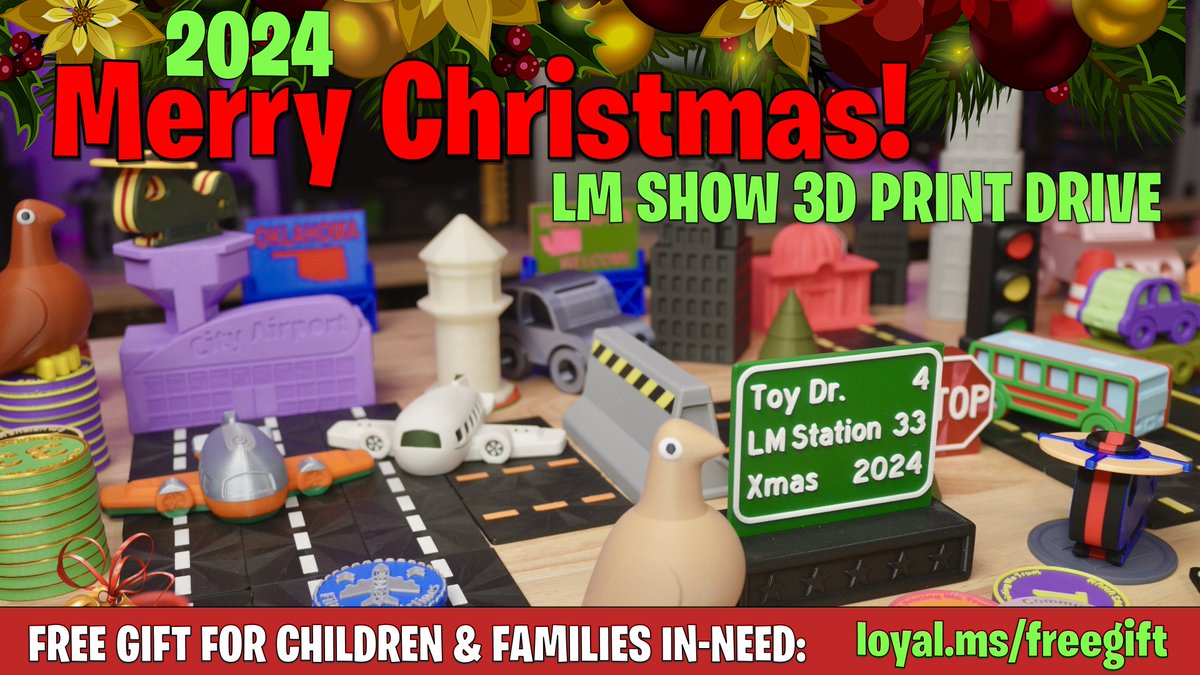 Loyal Moses (@loyalmoses) on Twitter photo Mother of two, and a mother of four. Just two of the 100's of messages I receive with the gift requests for our LM Show Christmas Print Drive! 🥹
This is a very difficult time for many, and these 3D printed gifts from our LM Fam help lighten the burden this holiday season.
This Mother of two, and a mother of four. Just two of the 100's of messages I receive with the gift requests for our LM Show Christmas Print Drive! 🥹
This is a very difficult time for many, and these 3D printed gifts from our LM Fam help lighten the burden this holiday season.
This