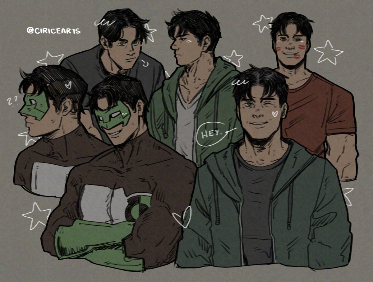 ciricearts's tweet photo. SOME KYLES I MADE #kylerayner #greenlantern https://t.co/luSxcE3aoW