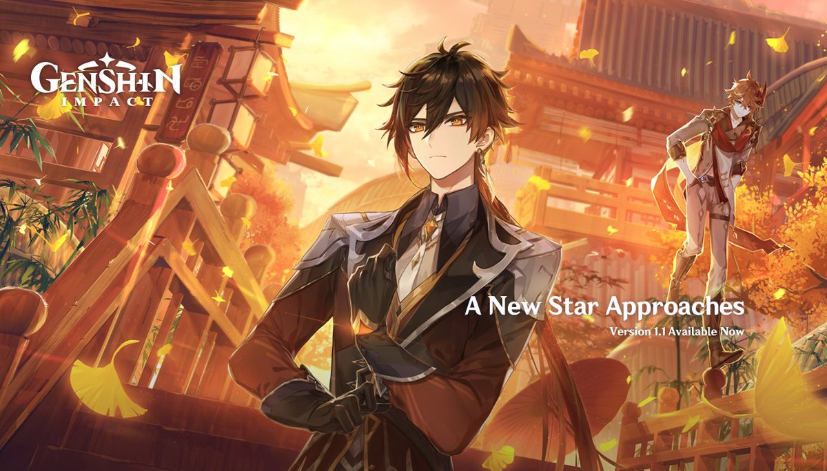EliraEclipse's tweet photo. Happy 4 years anniversary to A New Star Approaches, and I am so proud to see Childe turning 4 years 🥺 https://t.co/5W2lxnlho9