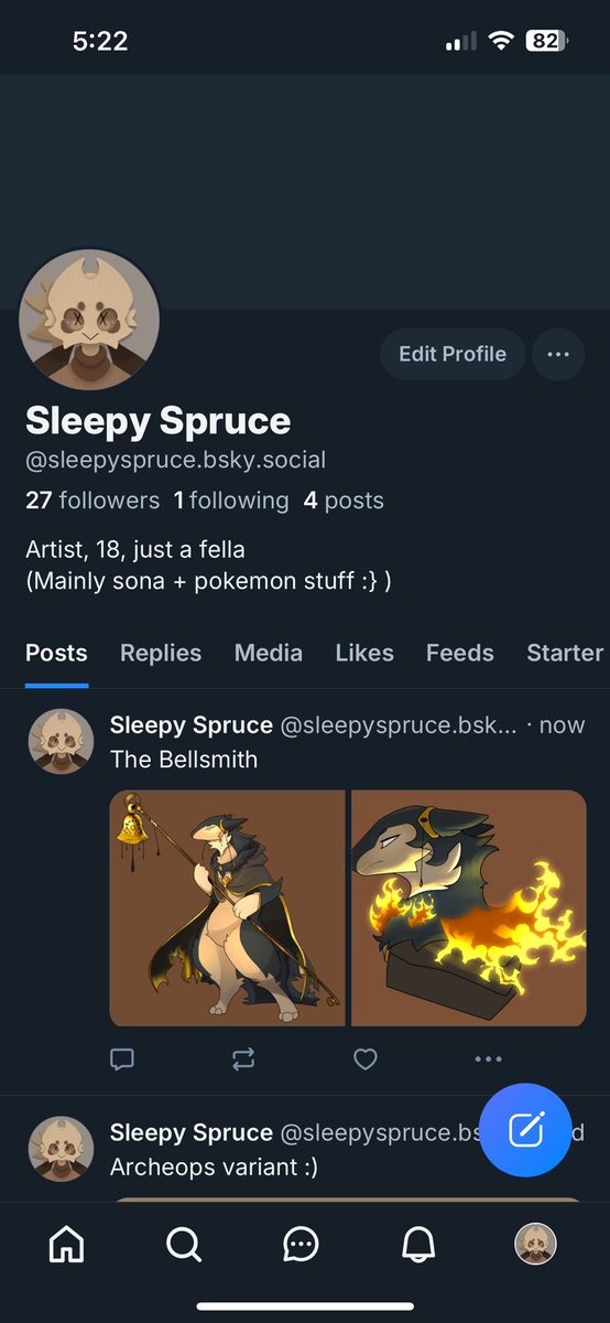 SleepySpruce (Comms temp closed) tweet media