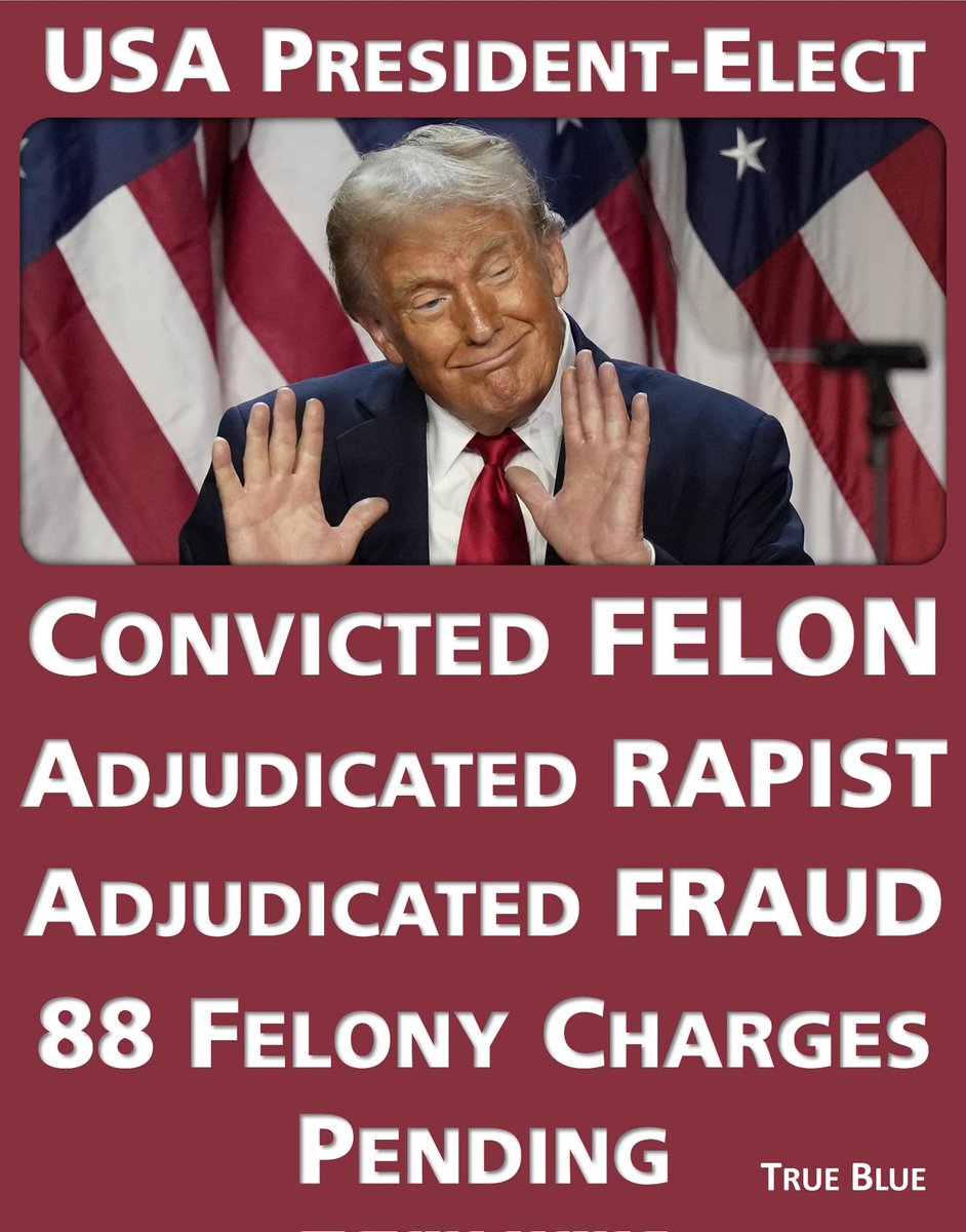 🚨 Prosecutors charged #Trump with 88 Felony Charges

40 FEDERAL Counts – Classified Documents Case

4 FEDERAL Counts – January 6 Capitol Attack

10 STATE Counts – Violation of the Georgia RICO Act

34 STATE Counts – Election Interference

SHAME ON YOU #Trump VOTERS SHAME ON YOU!