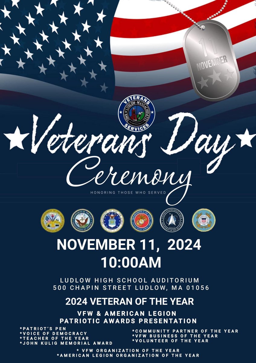 Ludlow Veterans Services tweet media