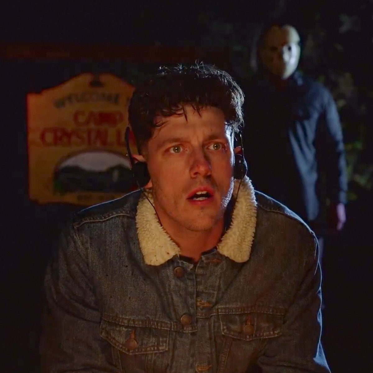 pubicwigs's tweet image. Things got a bit unhinged when Jason took over the Tik Tok stream on Friday night… 🤣 Thanks for all the love!  Matt Campy is giving Tommy Jarvis vibes here!