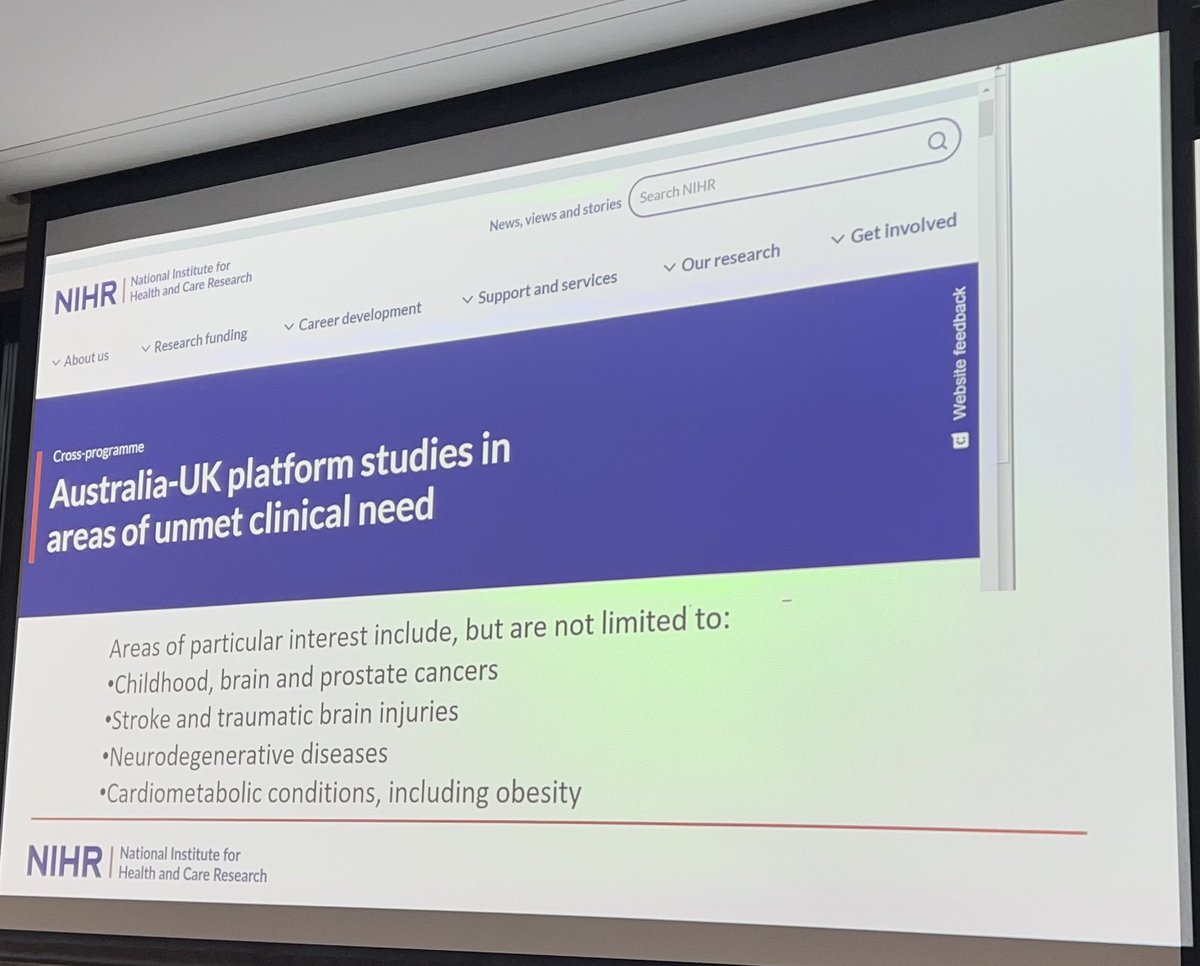 Professor Jenny Sim (also on BlueSky) (@jennysim_1) on Twitter photo Current grant opportunity between <a href="/NIHRresearch/">National Institute for Health and Care Research</a> and <a href="/nhmrc/">NHMRC</a> #MRFF as an example of shared opportunities between ๐ฆ๐บ & ๐ฌ๐ง
<a href="/ruthendacott/">Ruth Endacott ๐</a> <a href="/NurseResearch/">Sandy Middleton</a>
<a href="/NicStraiton/">Dr Nicola Straiton (she/her)</a>
#NMEMCRSym24 Current grant opportunity between <a href="/NIHRresearch/">National Institute for Health and Care Research</a> and <a href="/nhmrc/">NHMRC</a> #MRFF as an example of shared opportunities between ๐ฆ๐บ & ๐ฌ๐ง
<a href="/ruthendacott/">Ruth Endacott ๐</a> <a href="/NurseResearch/">Sandy Middleton</a>
<a href="/NicStraiton/">Dr Nicola Straiton (she/her)</a>
#NMEMCRSym24