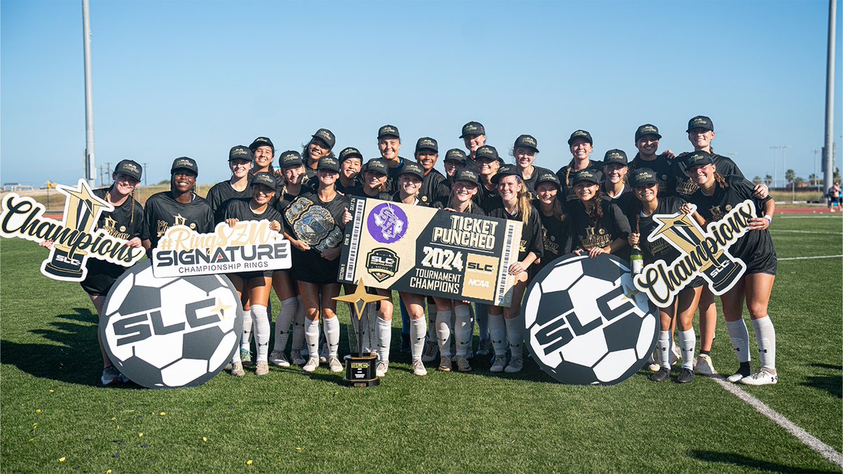 Congratulations to <a href="/SFA_Soccer/">SFA Soccer</a> for winning the <a href="/SouthlandSports/">Southland Conference</a> Tournament Championship! The Jacks are headed to the <a href="/NCAASoccer/">NCAA Soccer</a> Tournament for the first time since 2012. ⚽🪓🏆

#AxeEm