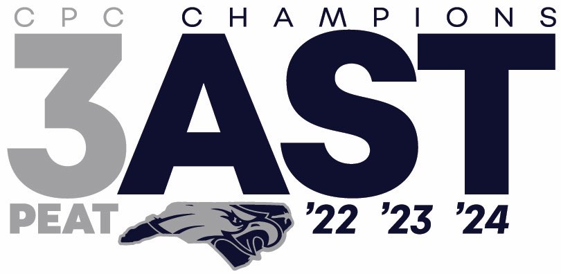The 2024 NCHSAA football playoffs begin this Friday, 11/15.

The Eagles 3-peated as CPC Champions, and are the 3 seed in the 4a West. They will start their playoff run at home this Friday against Butler.

Get your CPC 3PEAT gear from efhstouchdownclub.com