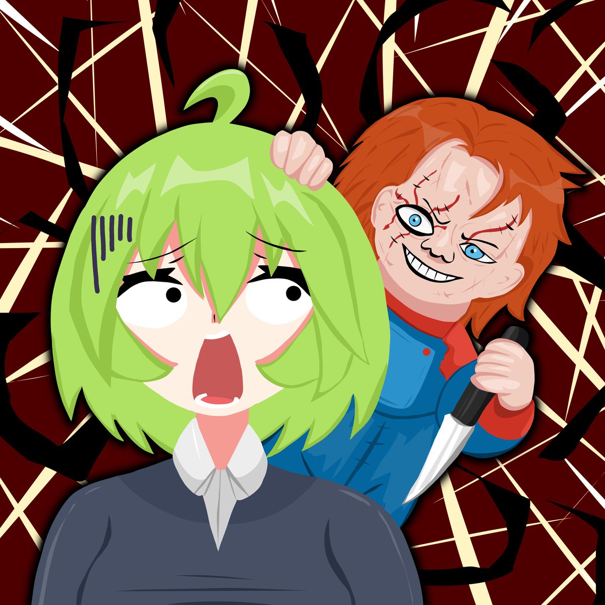 I think he's her favourite doll 😏