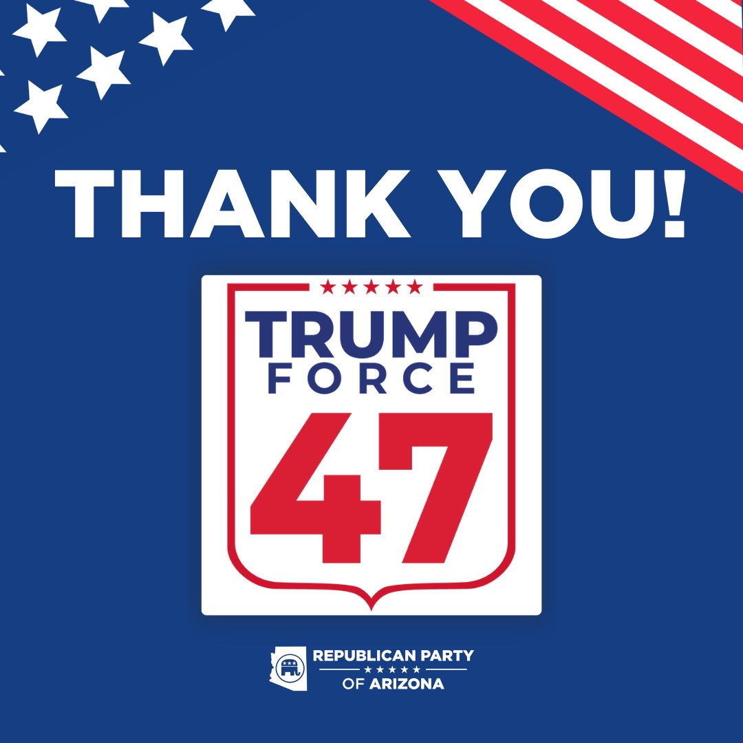Republican Party of Arizona (@azgop) on Twitter photo To <a href="/mbrasseaux11/">Matthew Brasseaux</a>, <a href="/Christ0pherAZ/">Christopher Escobedo</a>, the entire AZ Trump Force 47 team, Trump Force Captains, and EVERY volunteer—thank you for the dedication you poured into registering voters, getting out the vote, and chasing and curing ballots. 🔥 To <a href="/mbrasseaux11/">Matthew Brasseaux</a>, <a href="/Christ0pherAZ/">Christopher Escobedo</a>, the entire AZ Trump Force 47 team, Trump Force Captains, and EVERY volunteer—thank you for the dedication you poured into registering voters, getting out the vote, and chasing and curing ballots. 🔥