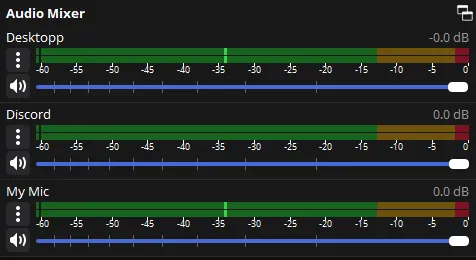 If you're a streamer, there's a very common misconception that hitting anything above the green areas in OBS with your audio is bad

After a few consultations with people, one of the most common issues with your audio is that you guys are VERY quiet 🧵