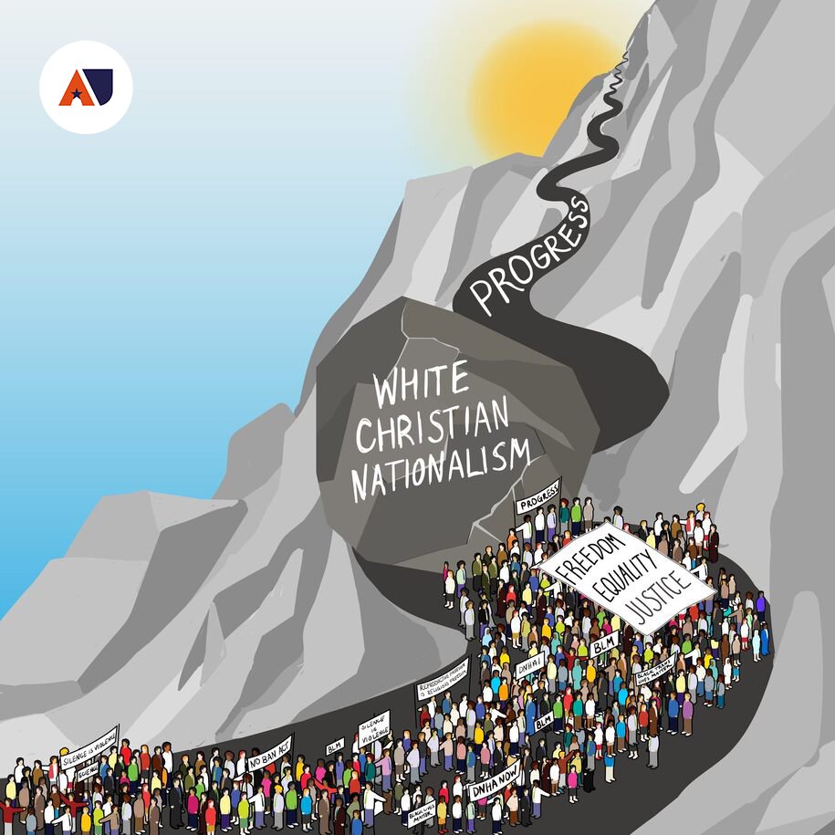 ‘We the People’ are the path to victory. 

Church-state separation is the cure for white Christian Nationalism. Americans United is ready.  Join us because together we will defend our democracy.
au.org/donate/become-…