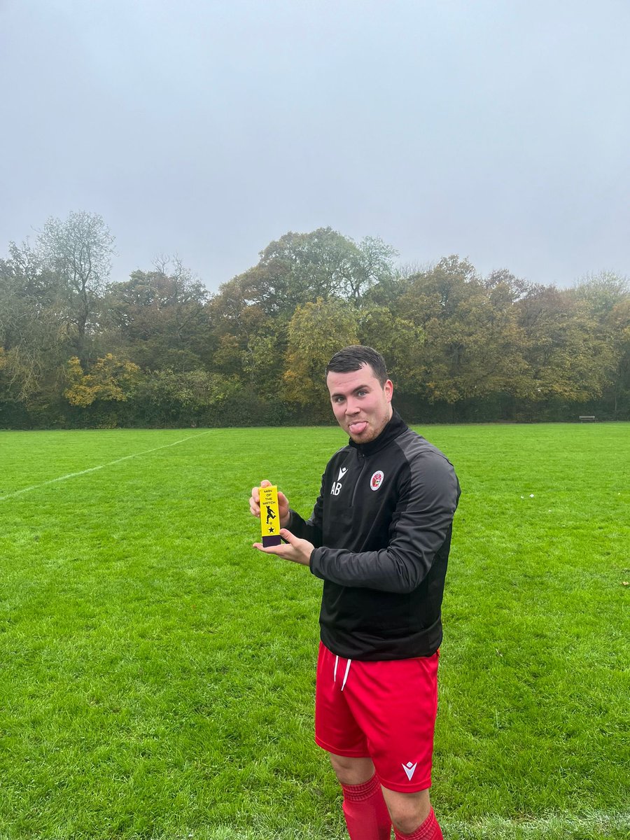 Into the next round of the cup!

2 first half strikes from today’s MOTM @alfie_bond99 (again), followed by a couple more in the second half saw us past Maldon Social First. 

🔴⚪️