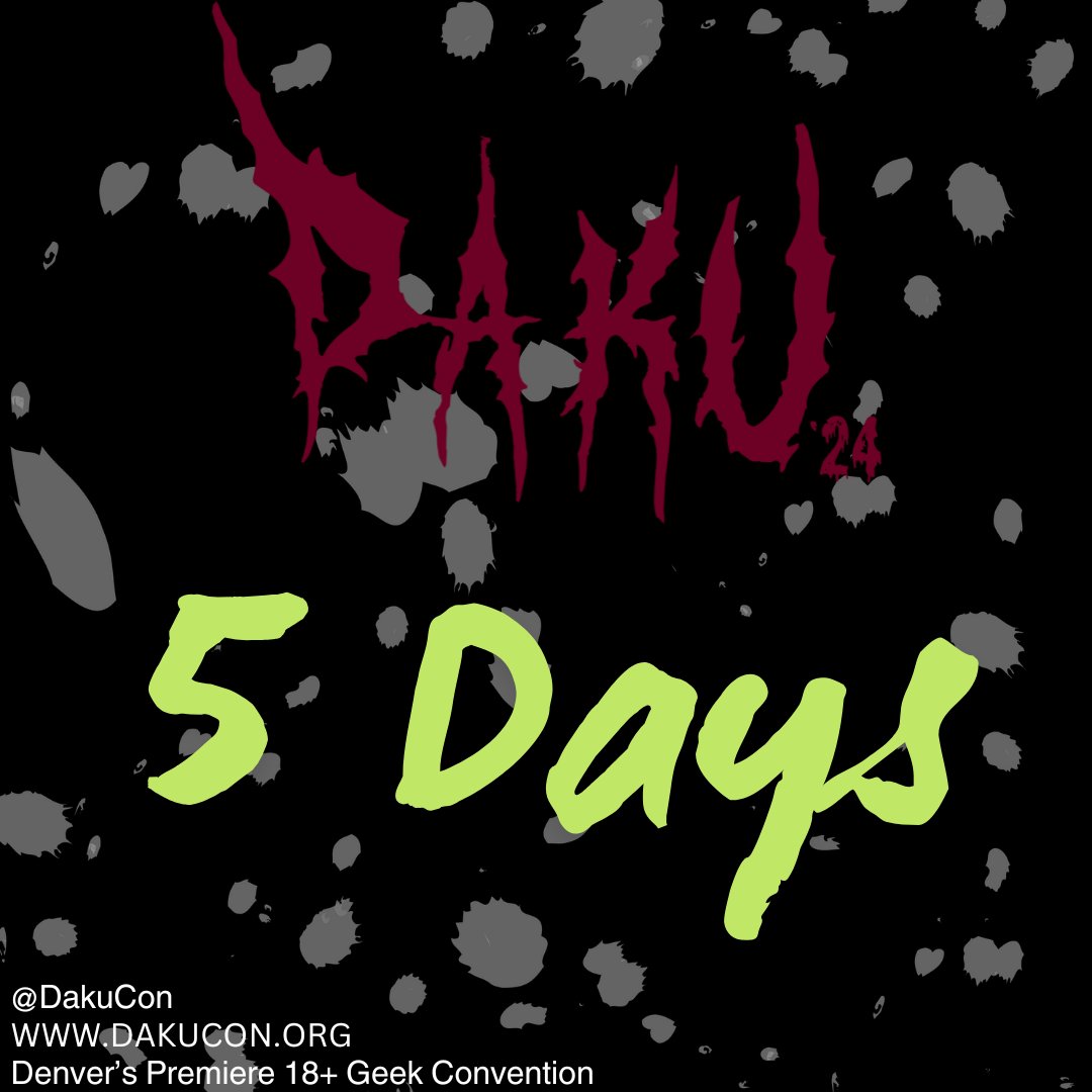 5 days!
What's your go-to snack or meal during convention?