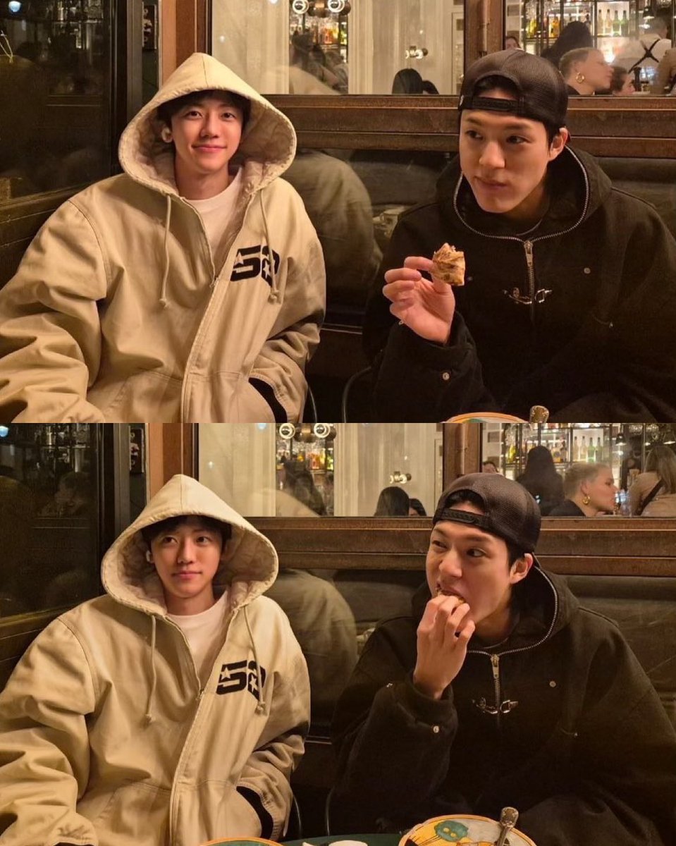 asinisnisa's tweet image. เขินไม่ไหวว น้องแจมินลงรูปคู่กับโน่ในวันเปเปโร่เดย์ 11.11 เป็นวันแห่งความรักของเกาหลี แล้วเพลงที่ใส่ในรูปคือ “ปกติฉันไม่ออกไปไหน แต่ถ้าเธออยากไปฉันจะไปด้วย” นี่เราชิปอะไรอยู่ 😭😭😭