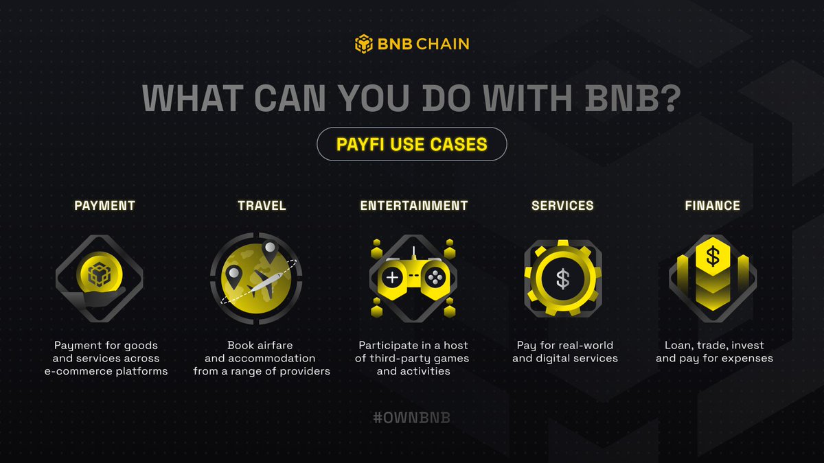 Did you know you can use $BNB beyond the crypto world? From booking flights  and hotels on platforms like @travalacom to lending, borrowing, and  investing, $BNB offers various real-world use cases. Explore