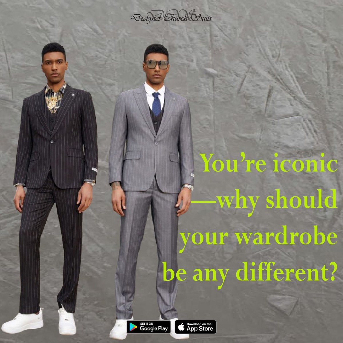 DesignerChurch's tweet image. You’re iconic—why should your wardrobe be any different?
Buy now: buff.ly/3tbZbvI
buff.ly/3D0Coo2
Log on to buff.ly/2wcdDD2 
Download the app now: buff.ly/3GiyJTu 
#DesignerStyles #DesignerChurchSuits #Iconic #Fashion #ChurchSuits