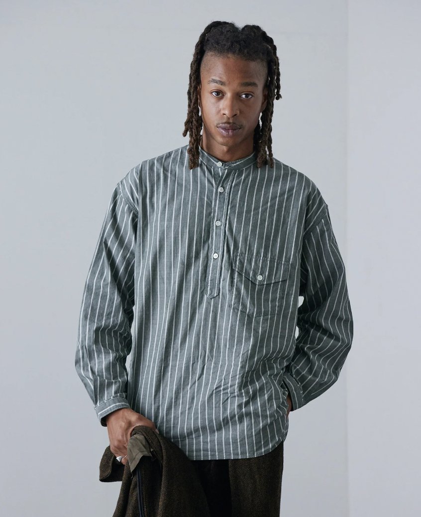 jepstrying's tweet photo. Ends and Means band collar shirt https://t.co/cNkbU1On41 https://t.co/GEHLZmYf1X