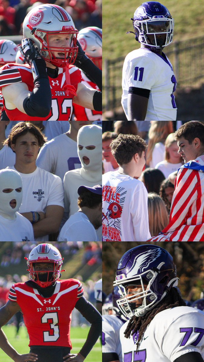 WCACSports's tweet photo. Gonzaga vs St. John’s football game was one to remember, here are a few shots from the contest📸
Final Score🏈
Gonzaga 10
St. John’s 7
#WCAC #WcacExcellence #WcacStrong #WcacPlayoffs https://t.co/PTuybkJkus