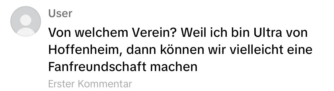 Sektion TikTok mal wieder