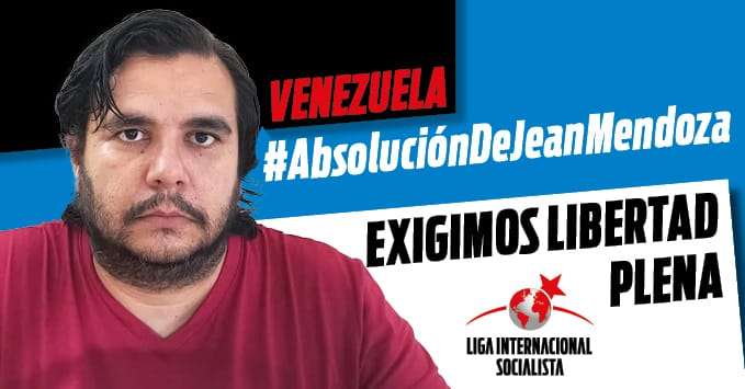 En #Venezuela persiguen a quienes luchan en defensa de los derechos de toda la clase trabajadora. A nuestro compañero <a href="/j_mendoza77/">Jean Mendoza</a>, Sec. General del SITRAEMAS de la empresa transnacional MASISA, le quieren aplicar la "Ley de Odio" por luchar por lo justo.
