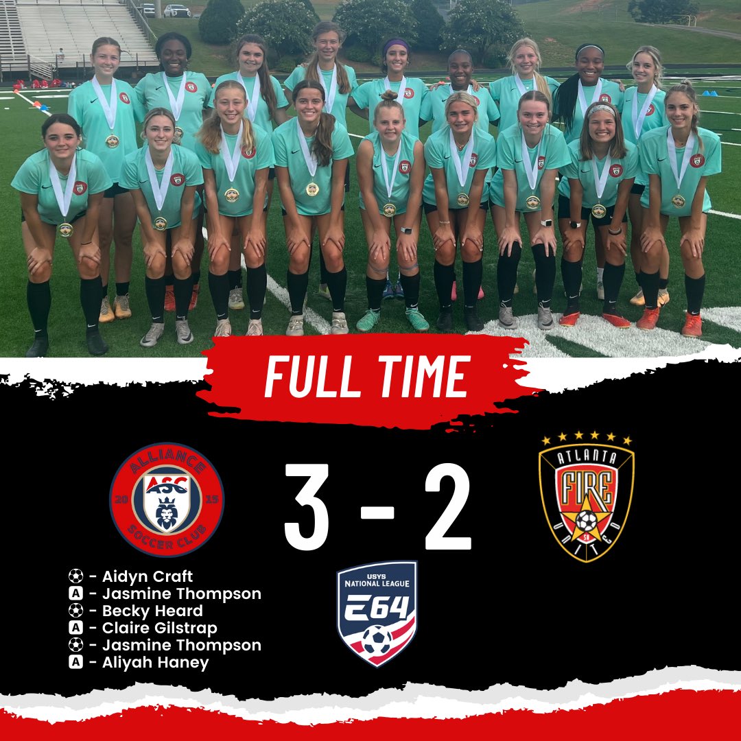 Alliance SC U19G Elite NL Club (GA) tweet media
