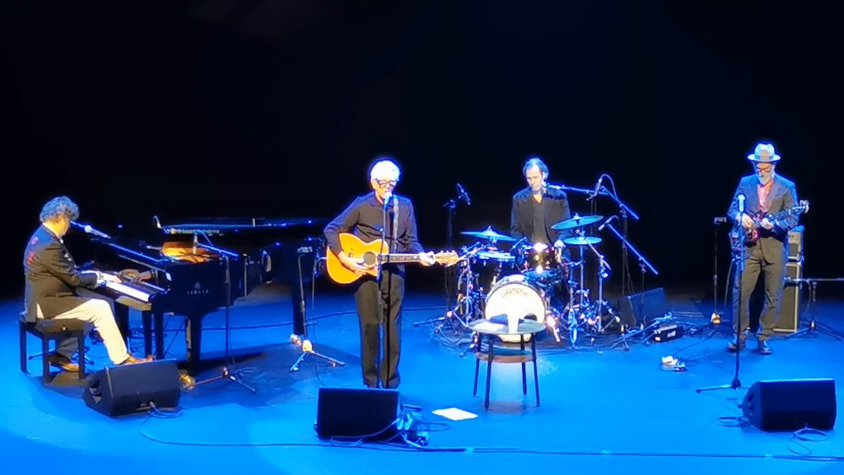 Heartwarming &amp; uplifting.
Thank you Ron, Jason &amp; Don plus special guest Nick Lowe too of course.
A beautiful gig by @RonSexsmith at the London Palladium November 10 2024.