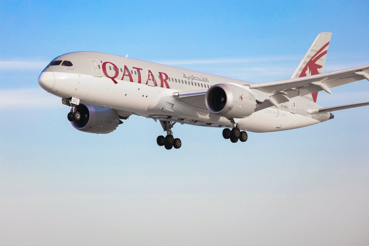 Qatar Airways tweet media