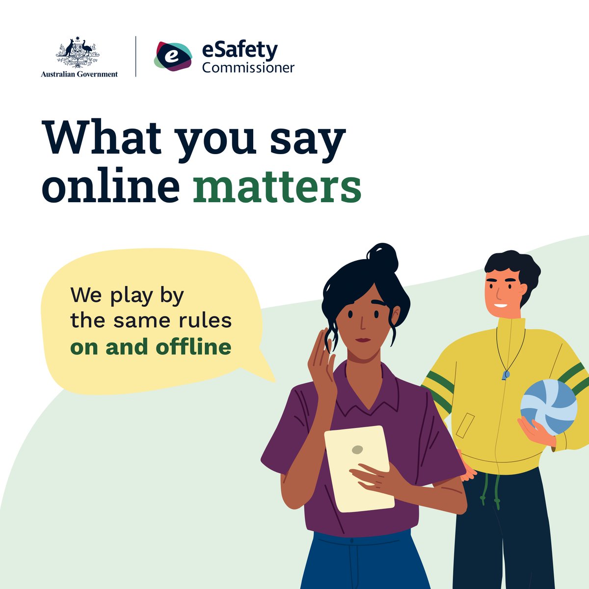 Want to learn more about making your club and athletes safe online? 📲

🙌 The eSafety Commissioner is hosting a webinar on online safety for sport clubs next Monday 18 November.

Find out more or register ⬇️
esafety.gov.au/communities/sp…